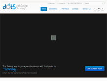 Tablet Screenshot of dot5solution.com